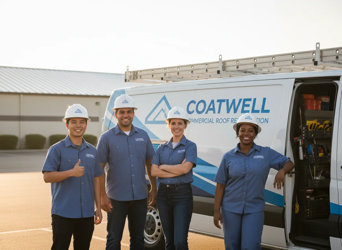 Commercial roof coating company in Hollenberg, KS